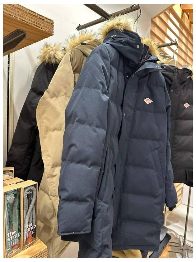 단톤 여성 패딩 롱패딩 다운 파카 털 모자 퍼 후드 롱 코트 다운 자켓 4색상