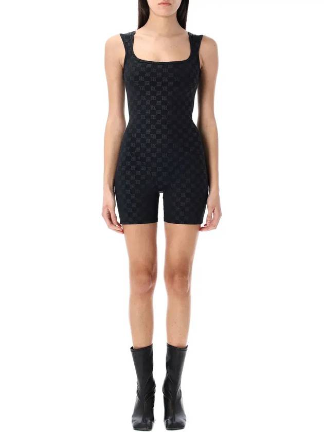 미스브이비 모노그램 숏 바디수트 250W109_BLACK