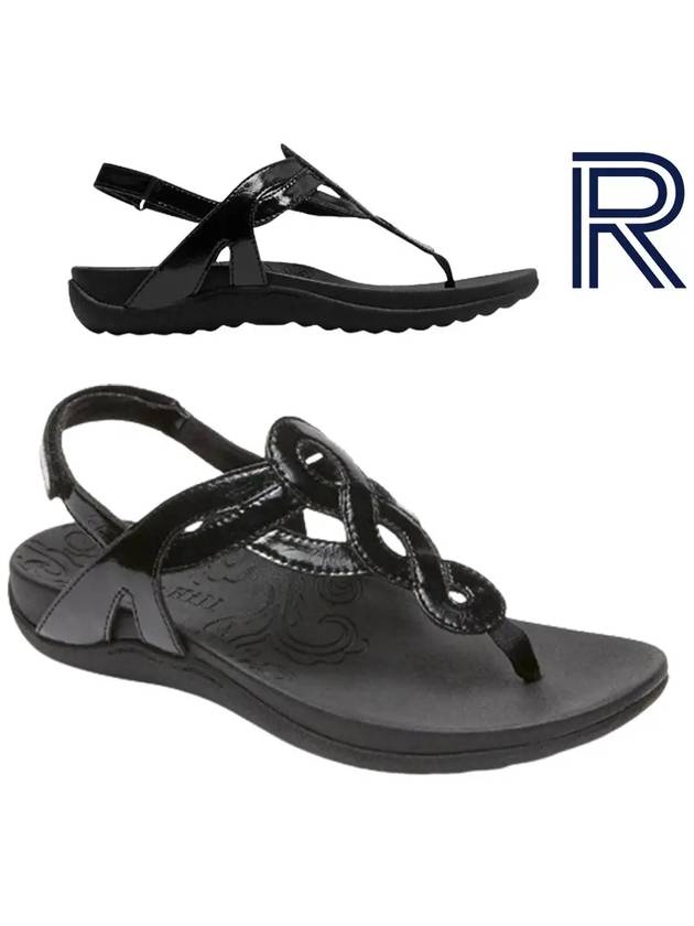 락포트 여성화 라모나 샌들 블랙