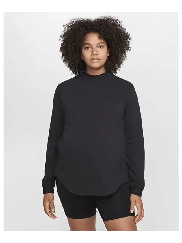 나이키 M 원 우먼 리버서블 양면 프렌치 테리 풀오버 탑 상의 임산부 임부복 FZ0452 010