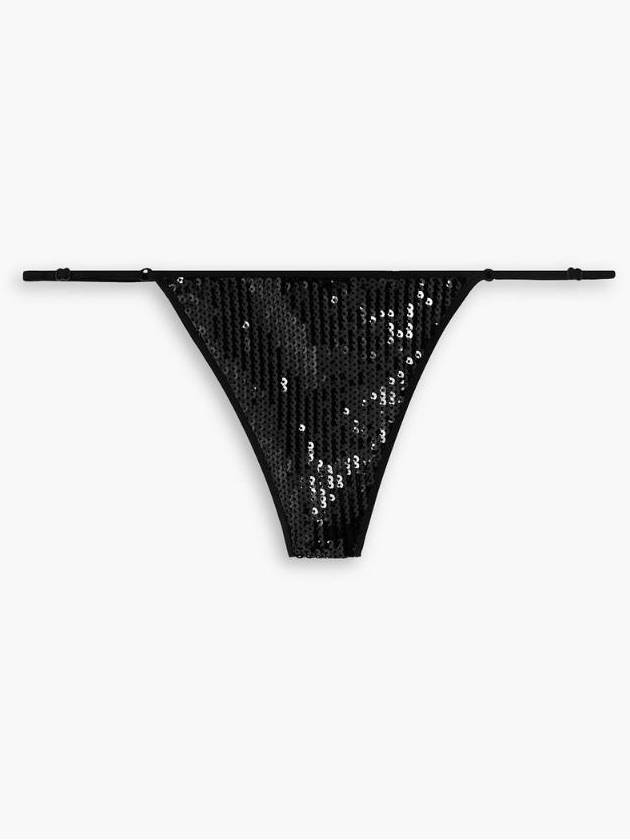 NB07 몽파르나스키키 여성 속옷 Loulou Gi String sequined stretch tulle thong