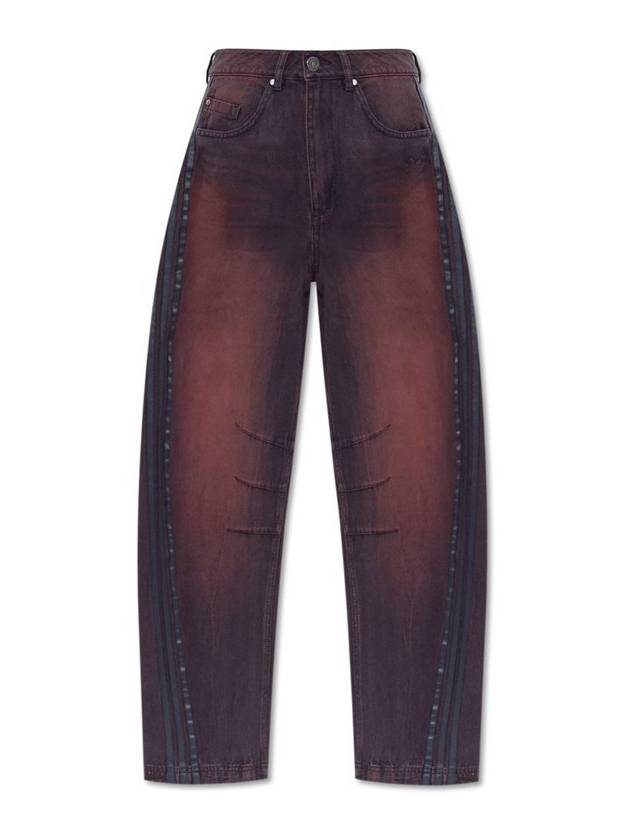 아디다스 아딜레니엄 시즌 3 바나나 피팅 워시드 데님 팬츠