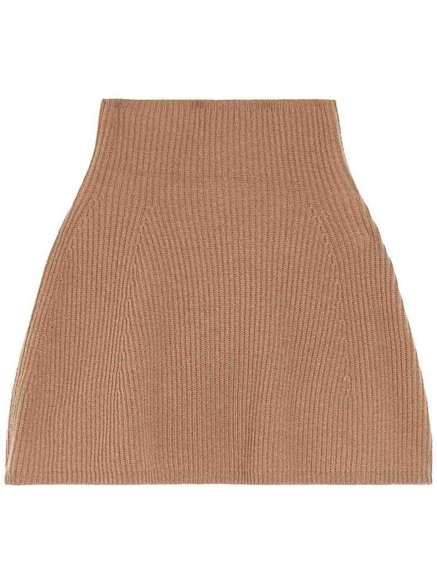 Max Mara Giulio Wool And Cashmere Ribbed Cape