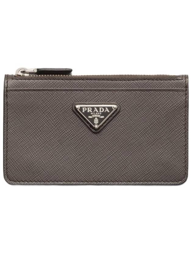 프라다 사피아노 레더 카드 홀더 스모키 그레이 2MC084 QHH F0170