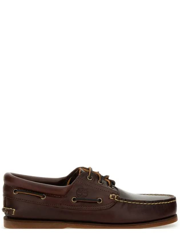 Timberland 3 Eye 레이스업 보트 슈즈 TB176015_2141BROWN
