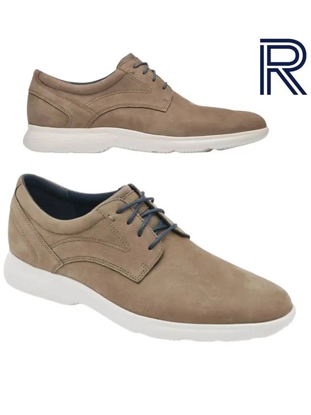 락포트 남성화 드레스스포츠 옥스퍼드 스니커즈 신발 베이지
