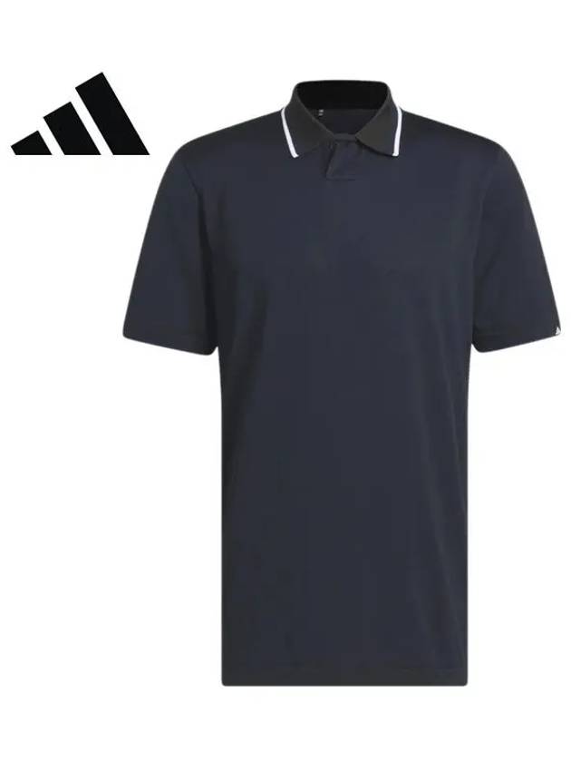 아디다스골프 IA6400 남성 프라임 니트 반팔 폴로 셔츠