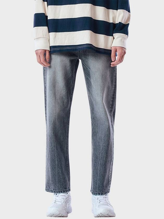 펠리페블랙 와이드 크롭 데님 팬츠