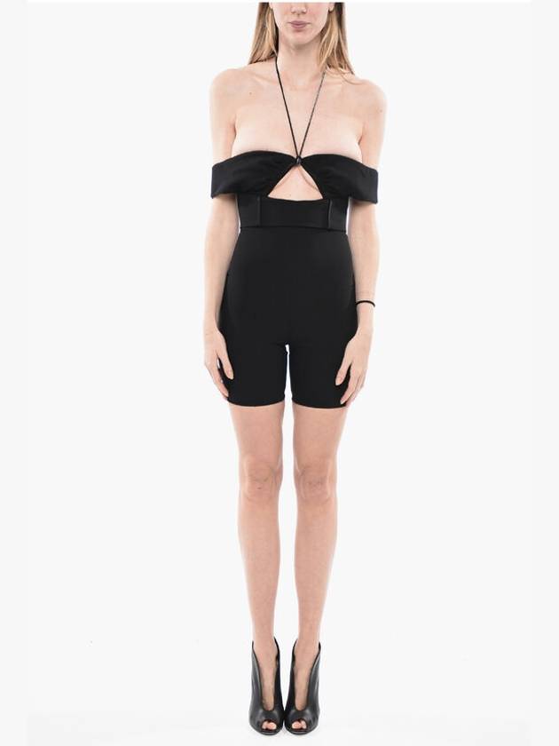 생로랑 여성 점프 수트