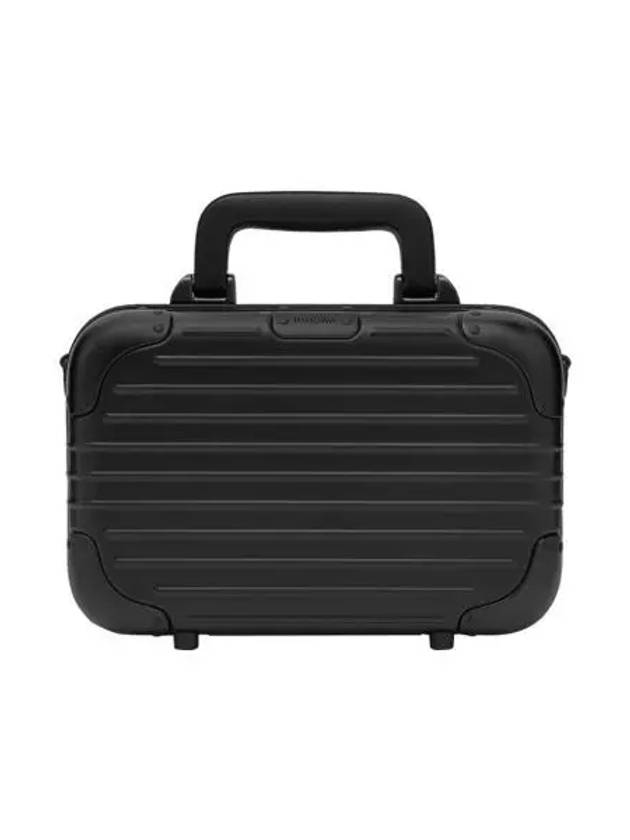 리모와 오리지널 백 알루미늄 크로스바디백 블랙 Rimowa Original Bag Aluminium Crossbody Bag Black