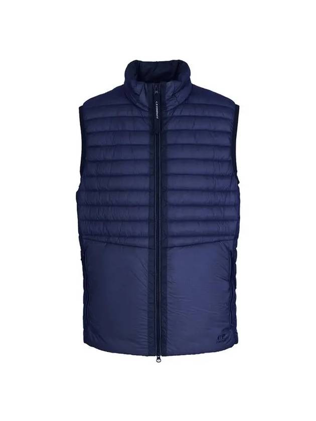 CP컴퍼니 다운 패딩 베스트 블루