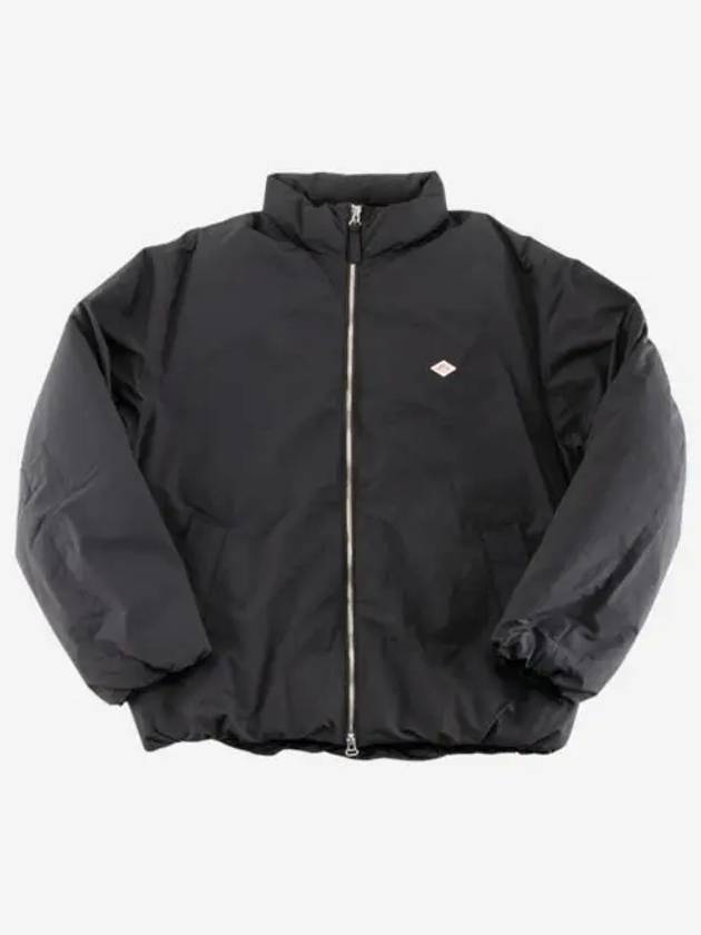 단톤 하이 로프트 다운 스탠드 칼라 블루종 자켓 블랙 Danton High Loft Down Stand Collar Blouson Jacket Black