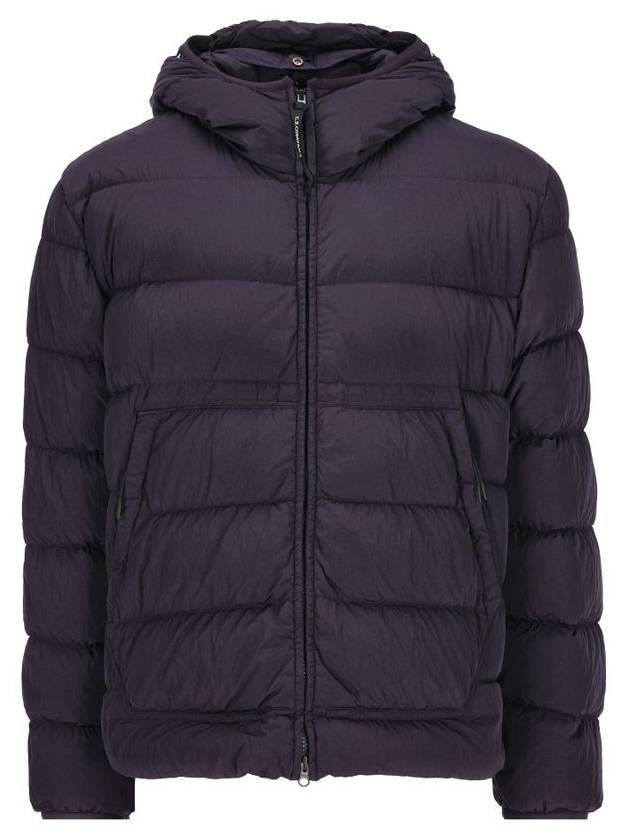 CP컴퍼니 크롬 R 고글 다운 패딩 퍼플