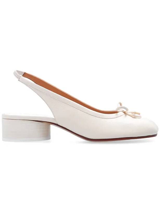 메종마르지엘라 타비 슬링백 힐 아이보리