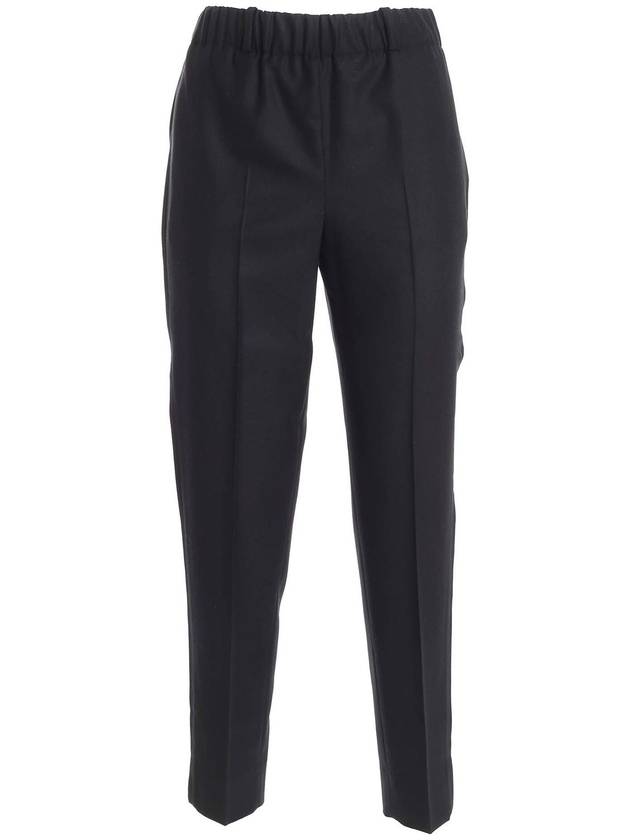 Incotex Wool pants in black