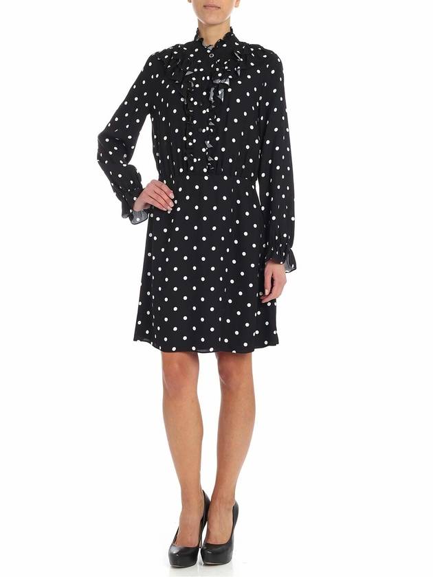 Vivetta "Flandrin" black polka dot dress