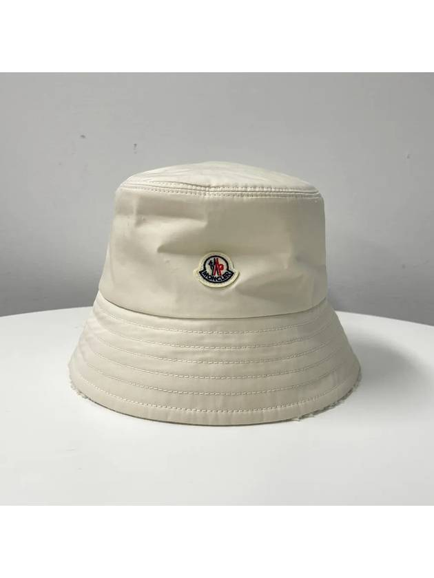 25SS 몽클레르 여성 리버서블 테디 버킷 모자 화이트 3B00007M5558 034 BUCKET