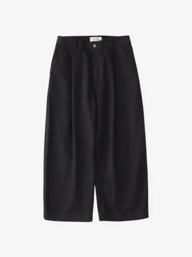 스튜디오 니콜슨 푸치 워시드 데님 팬츠 블랙 Studio Nicholson Puch Washed Denim Pants Black