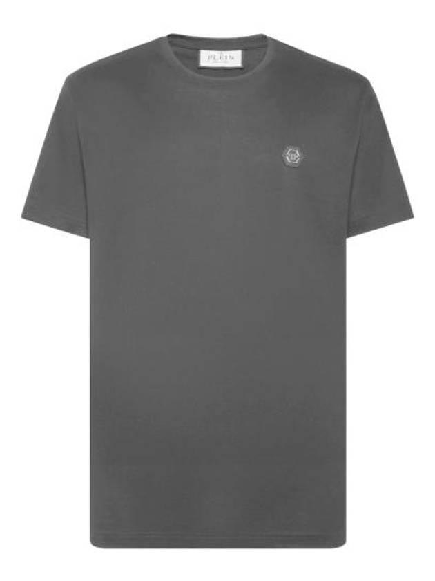 25SS 필립 플레인 반팔 티셔츠 MTK8323 PJY002N 01