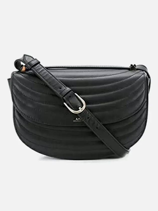 아페쎄 퀼트 제네바 크로스 백 블랙