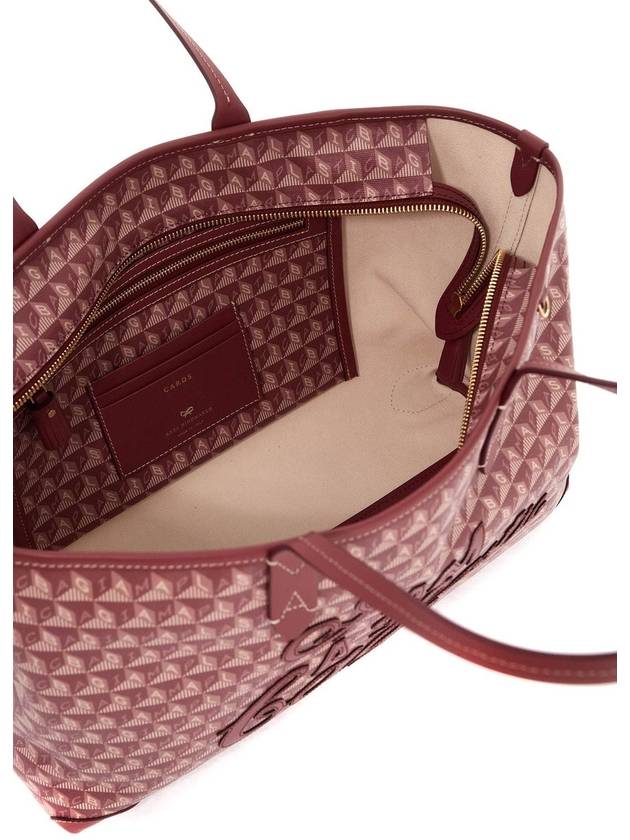 Anya Hindmarch 나는 플라스틱 백 지퍼 토트백입니다 Anya Hindmarch I Am A Plastic Bag Zipped Tote Bag
