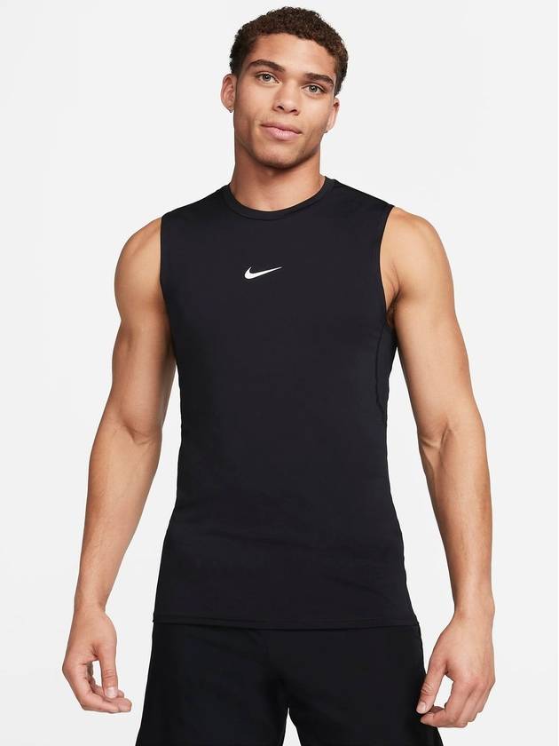 나이키 프로 남성 드라이핏 슬림 민소매 탑 nike pro mens dri fit slim sleeveless top