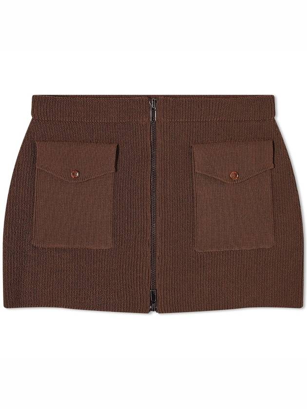 NB15 AMUSE 여성 스커트 Aya Muse Musa Textured Mini Skirt AMPF2330 CHC