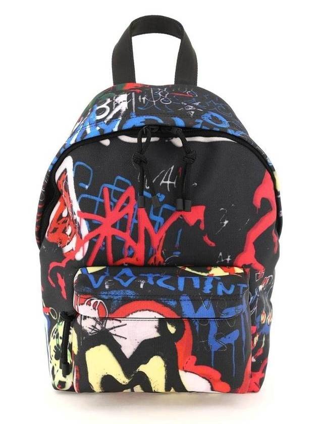 베트멍 그래비티 프린트 미니 백팩 블랙