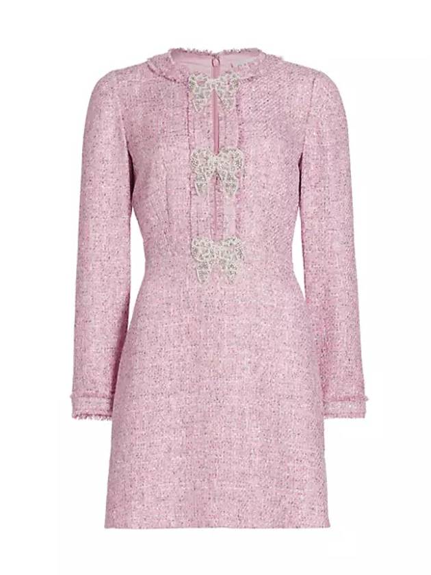 Camille Bow 트위드 미니드레스 Camille Bow Tweed Minidress