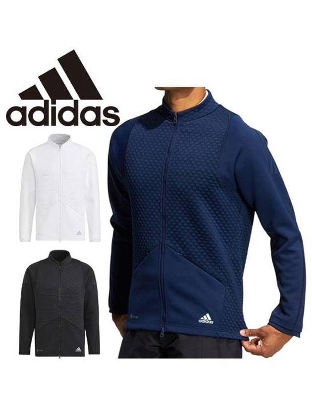 아디다스 남성골프웨어 미드레이어 집업자켓