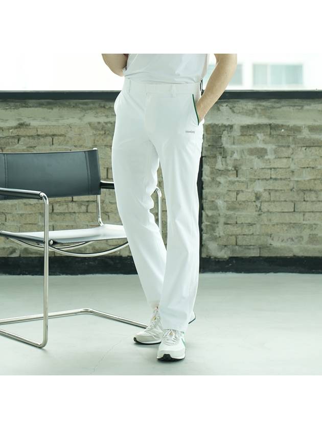 썸머 스트레치 슬림핏 팬츠 남성 WHITE