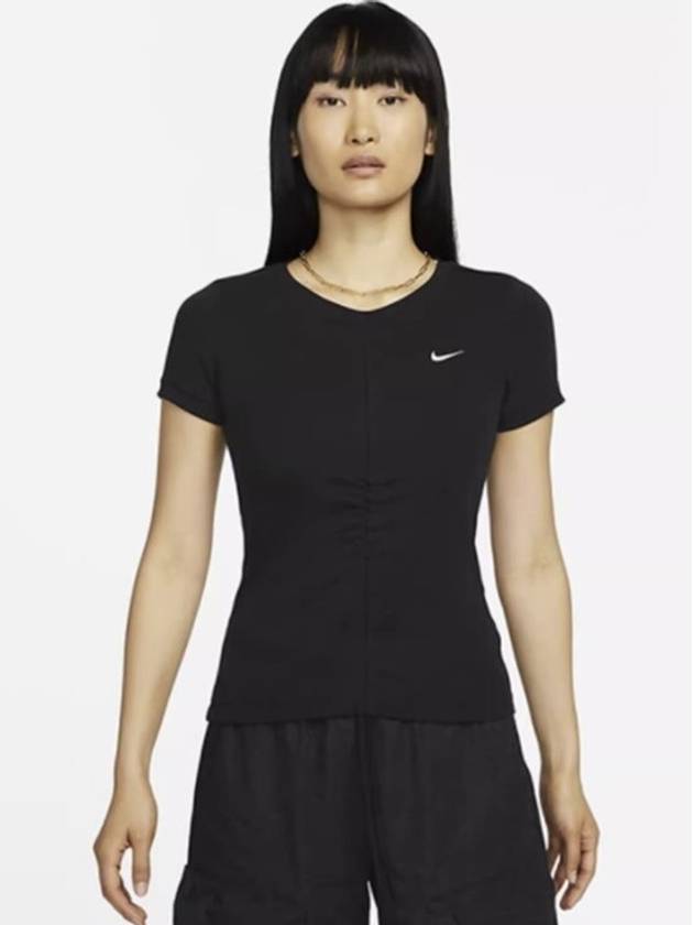 나이키 티셔츠 FB8277 010 블랙 WOMENS S 아시안핏