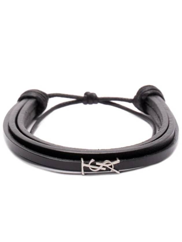 생로랑 logo plaque bracelet  820441AAEKE