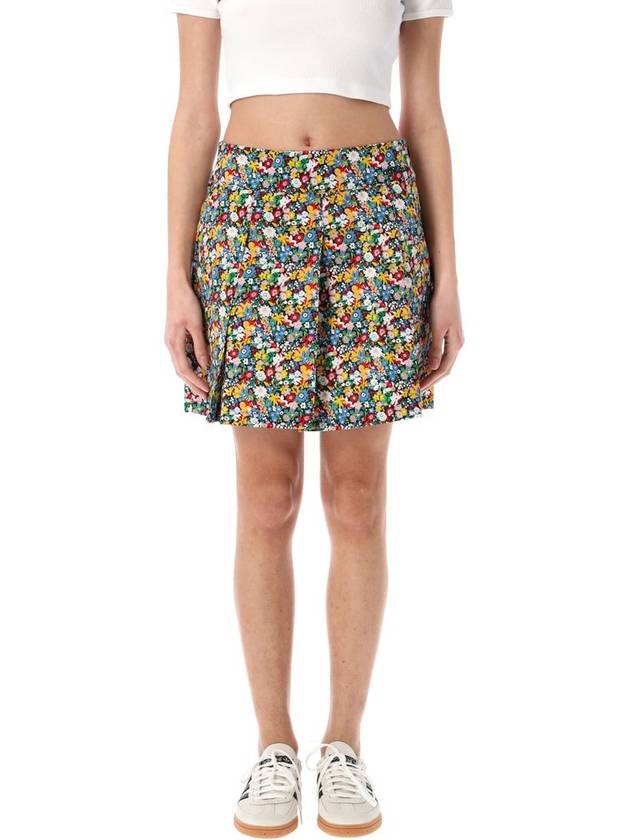 아디다스 오리지널 X 리버티 런던 플리츠 스커트