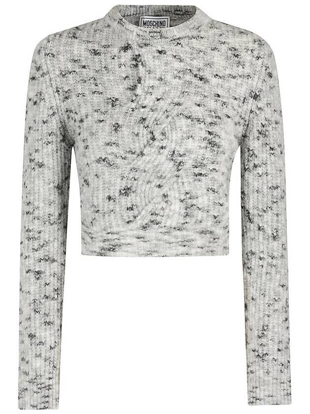 Moschino Jeans 크루넥 크롭 점퍼