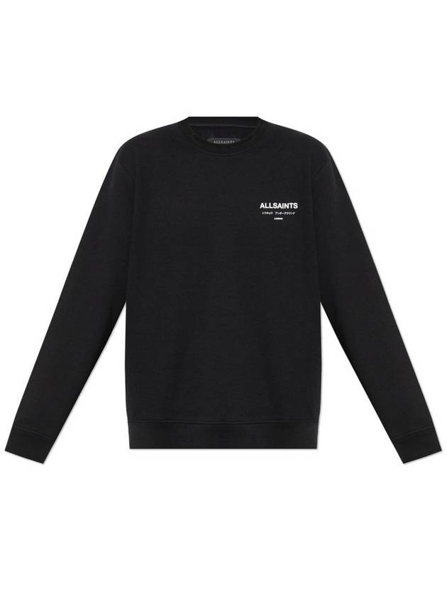 올세인츠 미니멀리스트 로고 스웨터