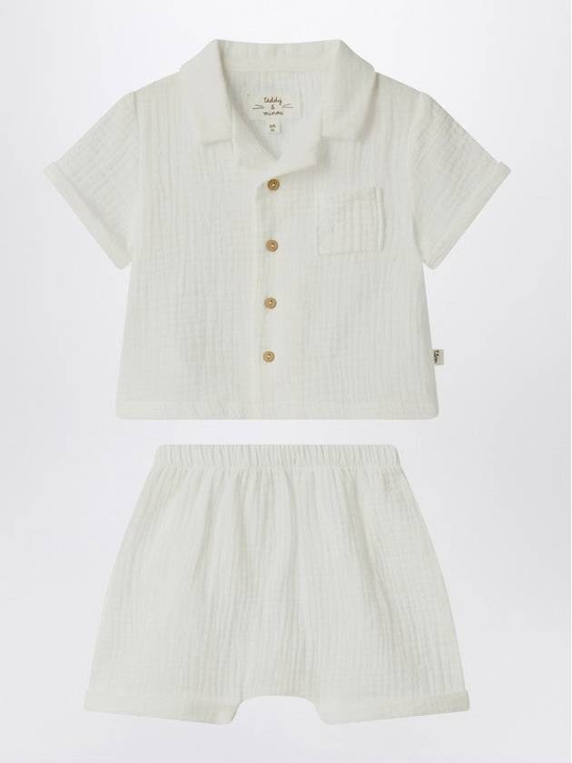 Two-piece Set In Milky White