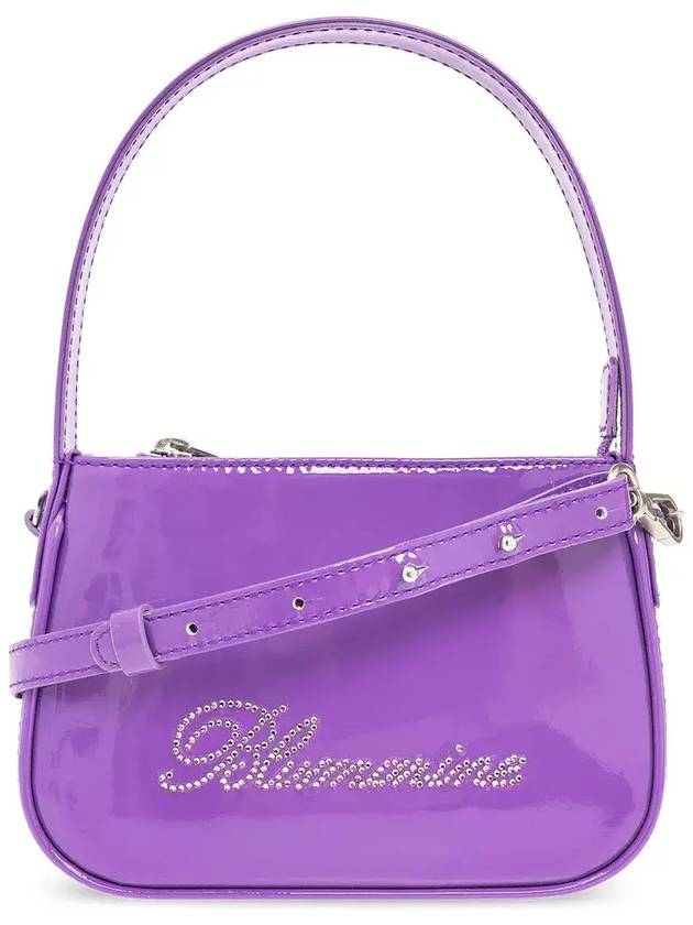 Blumarine 로고 장식 지퍼 토트백 HW170A_N0781ULTRAVIOLET