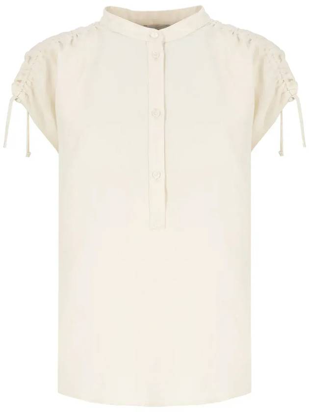 울리치 주름 장식 스트레이트 밑단 민소매 셔츠 CFWWSI0179FRUT3043_8178