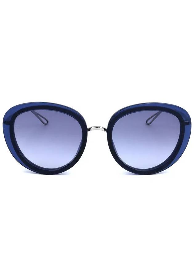 Elie Saab 오벌 프레임 선글라스 ES007S_B88