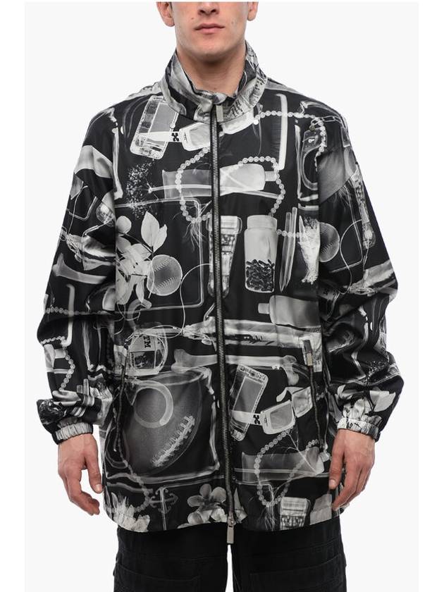 오프화이트 남성 트랙자켓 / 윈드브레이커