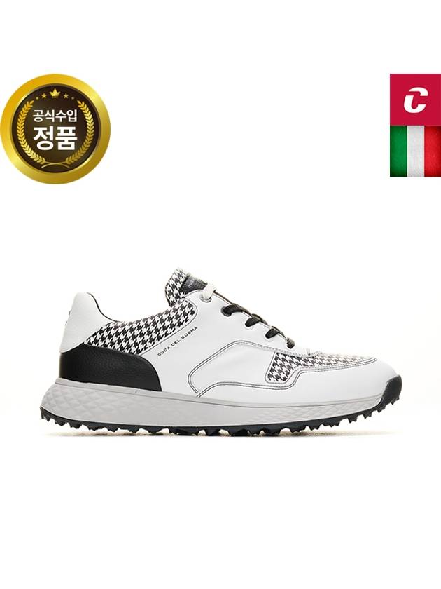 [공식] [두카델코스마] 이탈리아 수제 골프화 PAGANI WHITE/BLACK PRINT