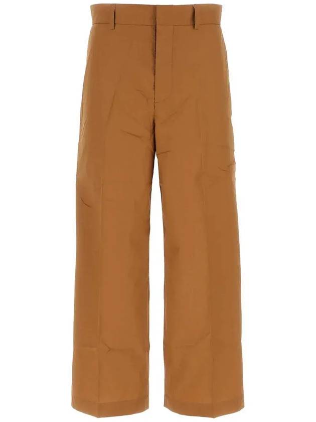 Nanushka 와이드 레그 크롭 팬츠 NM23RSPA00576_TAN