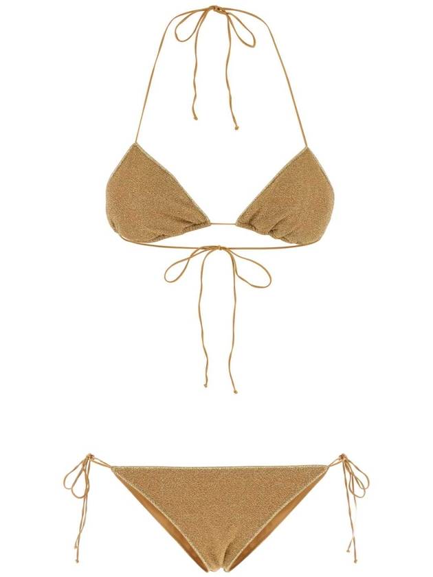 25SS OSEREE 골드 nylon blend Lumiere 비키니 LTS601 골드