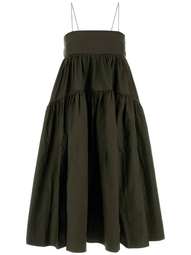 세실리 반센 티어드 A라인 드레스 125RTW10003_PINEGREEN