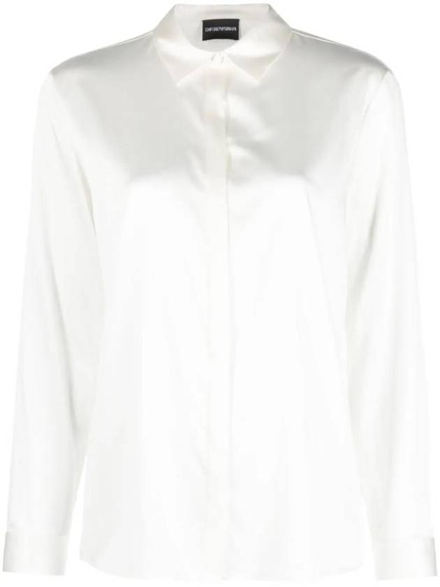 엠포리오아르마니 새틴 실크 셔츠  8N2C392NXXZ