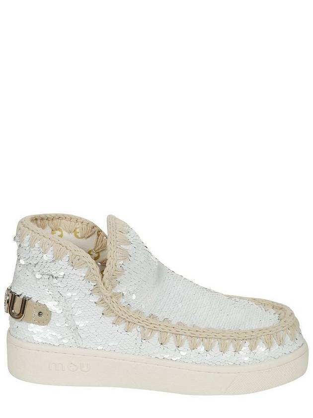 무 에스키모 서머 스팽글 앵클 부츠