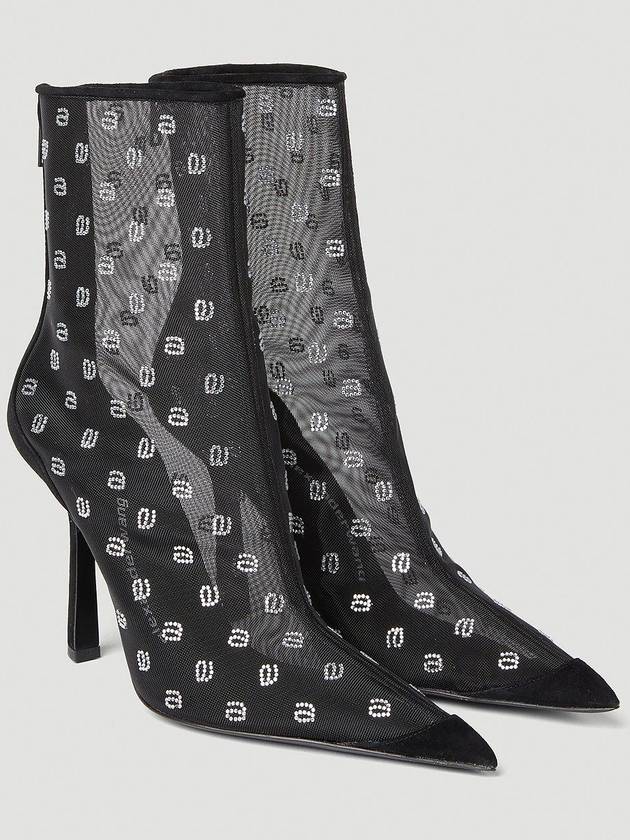 23 S S 알렉산더 왕 DELPHINE 크리스탈 부츠 30223B010 001 B0110814238