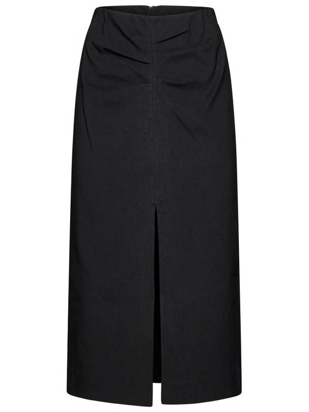 Isabel Marant 박스 플리츠 펜슬 스커트