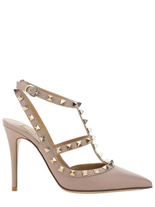 Valentino Garavani 락스터드 포인티드 토 케이지 펌프스